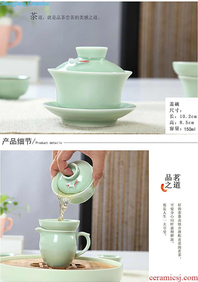 Is young, creative your kiln) make tea tea filter ceramic filter device kung fu tea tea pet duke guan funnel