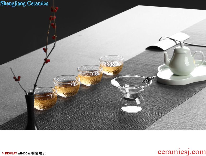 Drink to Zen wind black pottery teacup Japanese masters cup sample tea cup ceramic bowl with single cup kung fu tea tea