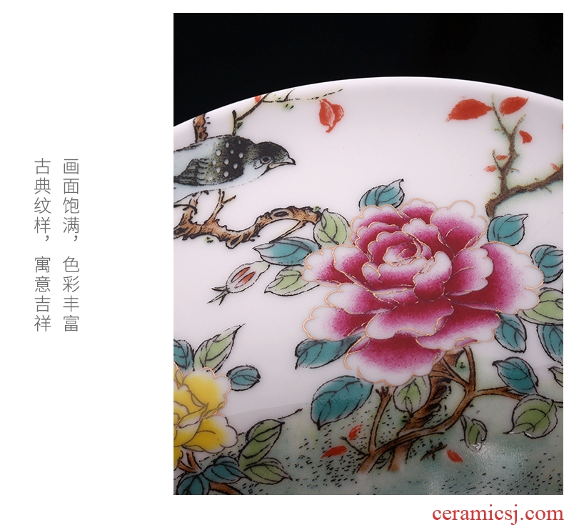 Chinese style design and rice bowls with creative tall bowl of salad bowl dessert small bowl of soup bowl crockery bowl