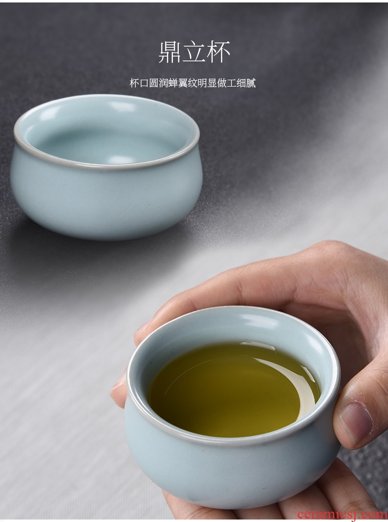 HaoFeng your kiln on ceramic cups individual cup sample tea cup Japanese master kung fu tea cups tea accessories