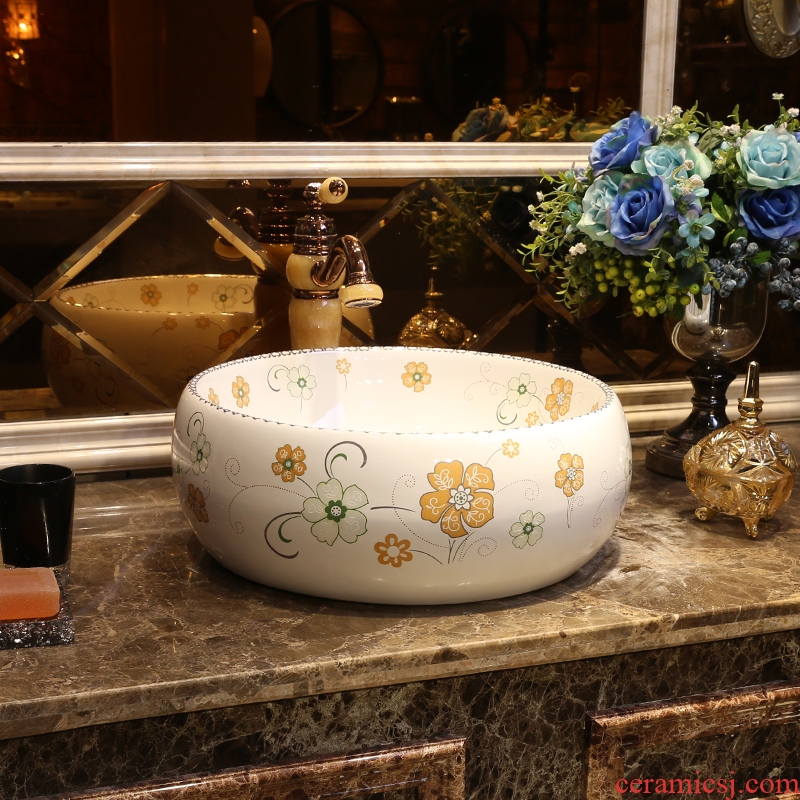 JingYan summer time series save money that defend bath suit on the ceramic bowl + + toilet, european-style flower is aspersed mop pool