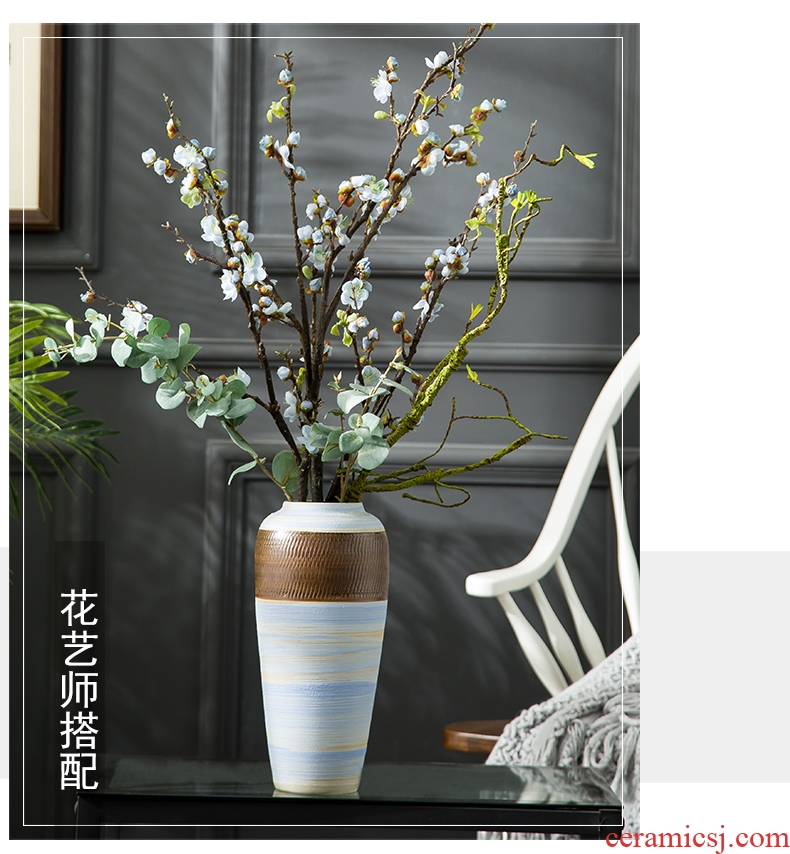 Simulation flowers false false branches of the little sitting room of prunus persica decoration flower art flower arranging dried flowers home decoration ceramic furnishing articles