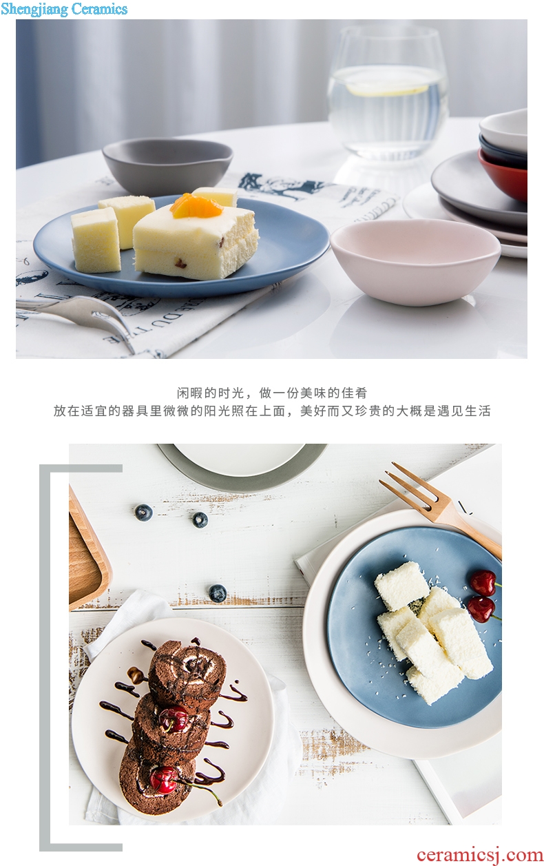 Million jia contracted ceramic snack dishes snacks flavor dish chafing dish dish dish dish dish of sauce dish condiment dish