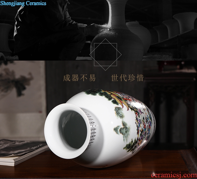 Jingdezhen ceramics vase furnishing articles new Chinese style of large vases, home living room TV ark adornment ornament