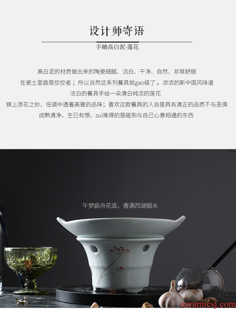 East glory household ceramics alcohol furnace suits casseroles, heat-resistant binaural pot soup pot japanese-style tableware and dry pot restaurant