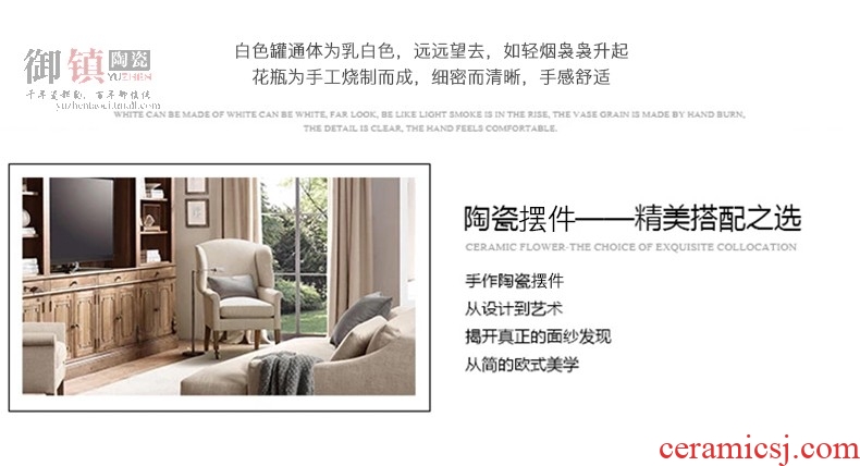 Contemporary and contracted ceramic furnishing articles household act the role ofing is tasted the living room a study Chinese manual desktop TV ark decoration art