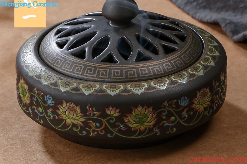 Tang dynasty ceramics cloisonne censers creative small night light aroma stove household bedroom teahouse teachers