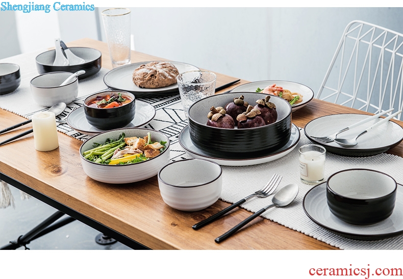 Million jiamei type liling porcelain couple household ceramics tableware suit housewarming gift dishes dishes chopsticks suite