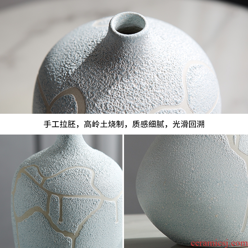 Jingdezhen ceramic wine table decorations furnishing articles household act the role ofing is tasted the sitting room porch vases, flower arranging dried flower decoration