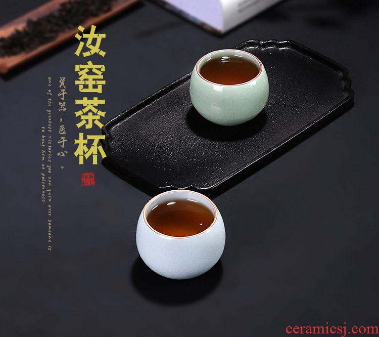 Leopard lam not ceramic cups single cup your kiln kung fu tea light cup sample tea cup tea cup pure manual master list