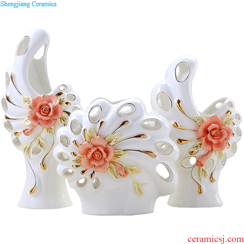 Clear ideas of Europe type TV ark ceramic vase household wine sitting room porch modern furnishing articles dealing with ornament