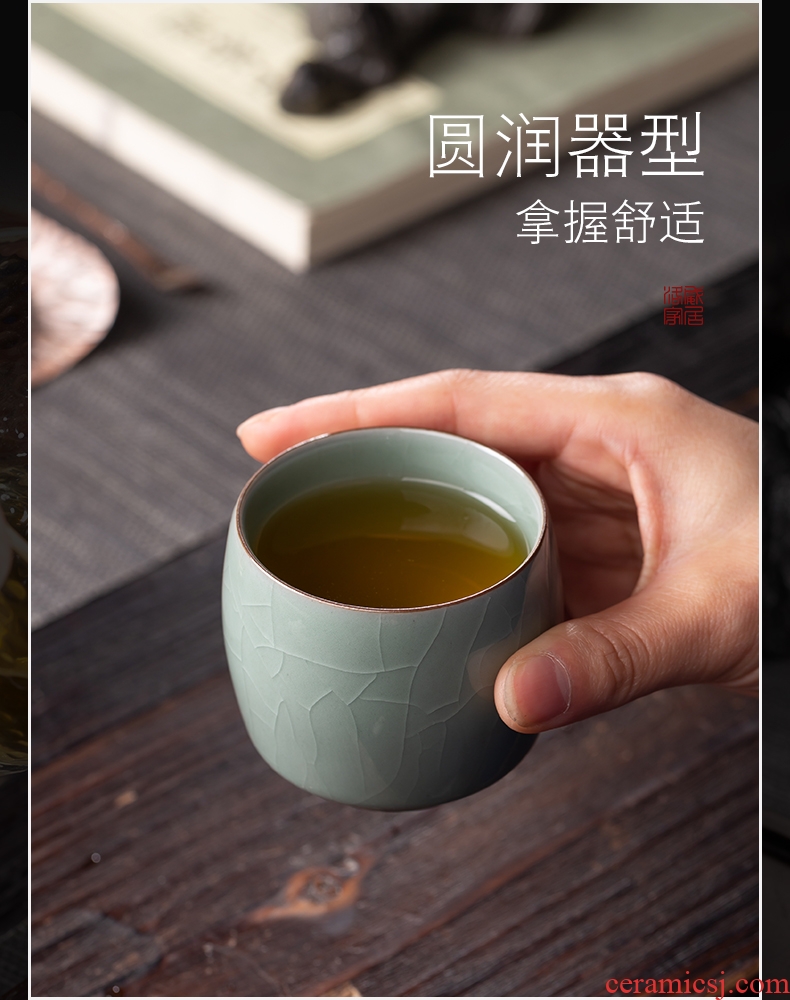 , your kiln master cup sample tea cup single cup jingdezhen ceramic cups tea kungfu tea set elder brother kiln drive