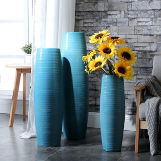 Nordic be born lucky bamboo ceramic vase large sitting room dry flower arrangement home decoration fortune restoring ancient ways is the high place