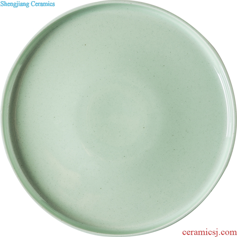 Ijarl million jia Nordic ceramic tableware, reducing flame household jobs soup bowl salad bowl dish dish dish aomori