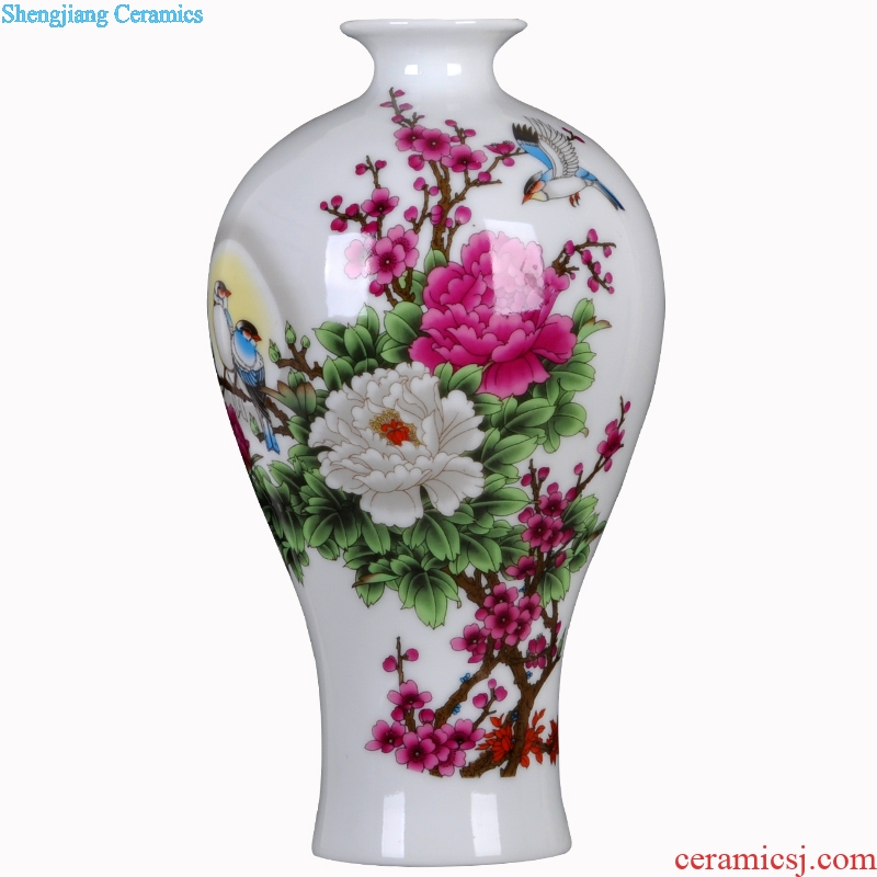 Jingdezhen ceramics vase modern home handicraft furnishing articles home sitting room adornment ornament gift