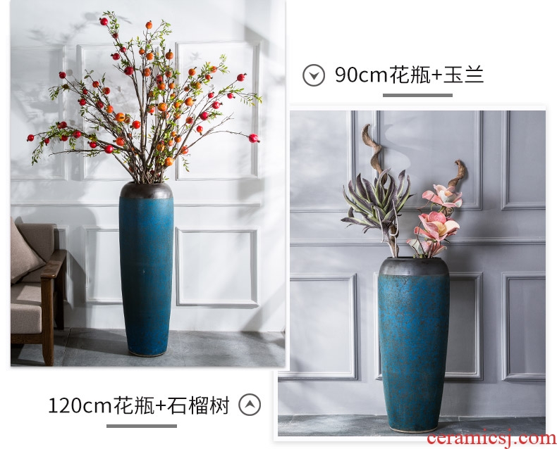 European ideas of jingdezhen ceramic vase of large sitting room flower arranging hotel villa household soft adornment POTS