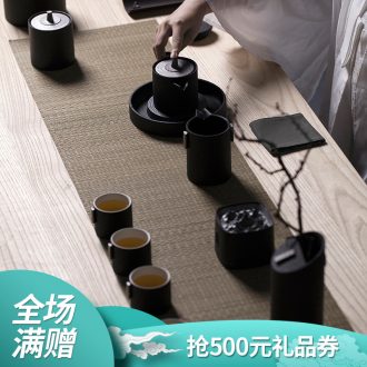 Thousand ceramic tea set # 6 people kung fu tea tea sets four art life gift box combination seat boring