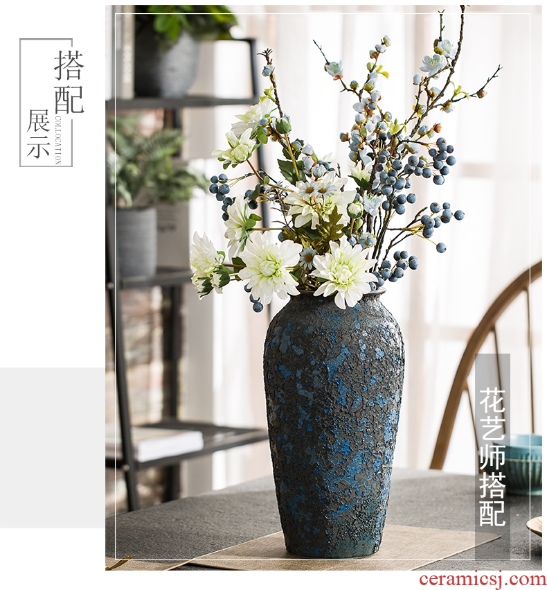 Simulation flowers false false branches of the little sitting room of prunus persica decoration flower art flower arranging dried flowers home decoration ceramic furnishing articles