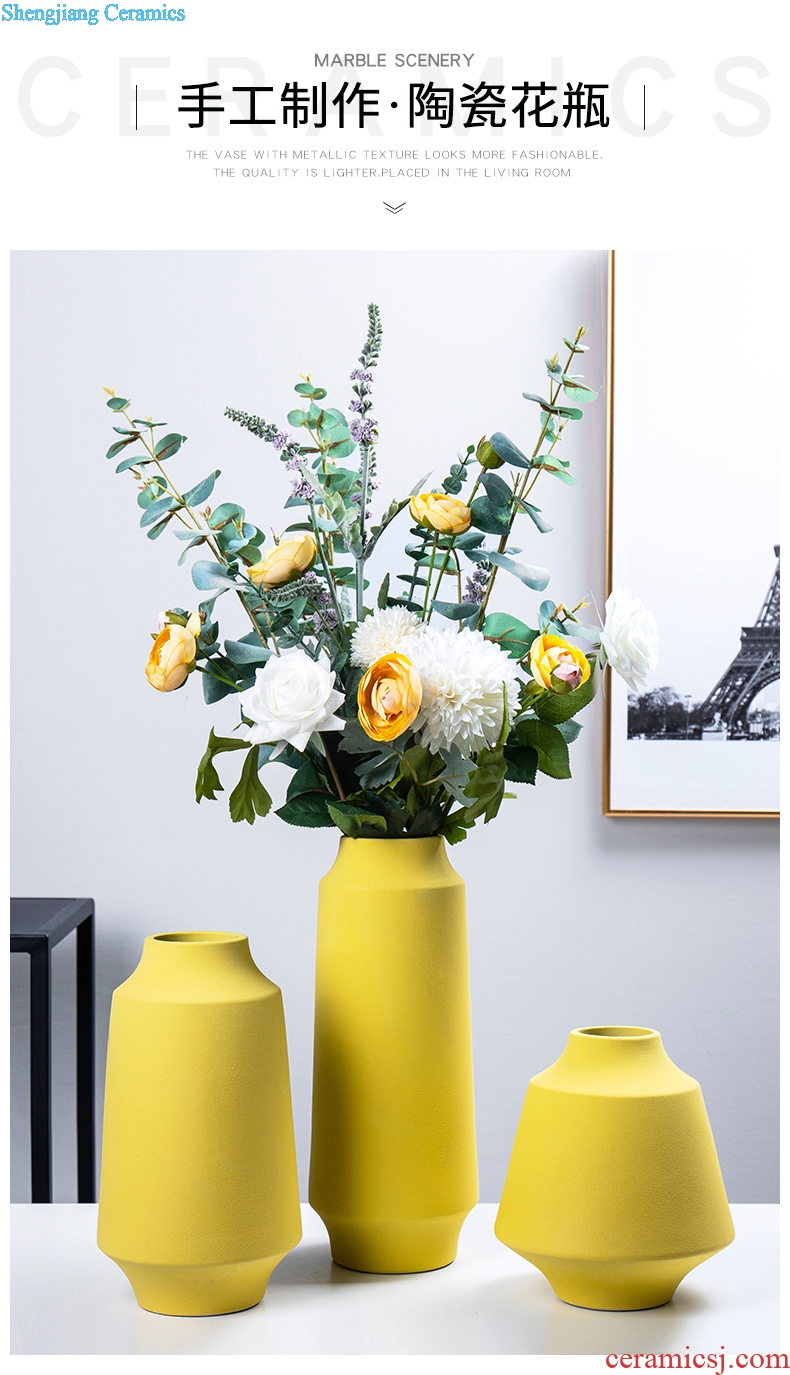 春和玉彩色系列陶瓷花瓶-黄色_01.jpg