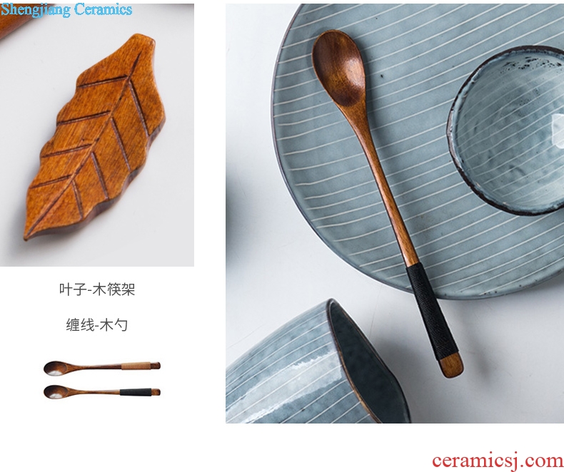 Million jia Japanese ceramics tableware restoring ancient ways suit dishes household good-looking tableware dishes 13 times of two people