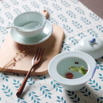 TaoXiChuan jingdezhen creativity has been gloriously enrolled ceramic tableware suit combination of Chinese style household dishes soup cup coffee cup