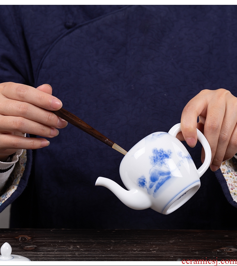 Six gentleman, your kiln tea sets accessories of jingdezhen tea service detong ChaGa) ChaBo ChaZhen TSP