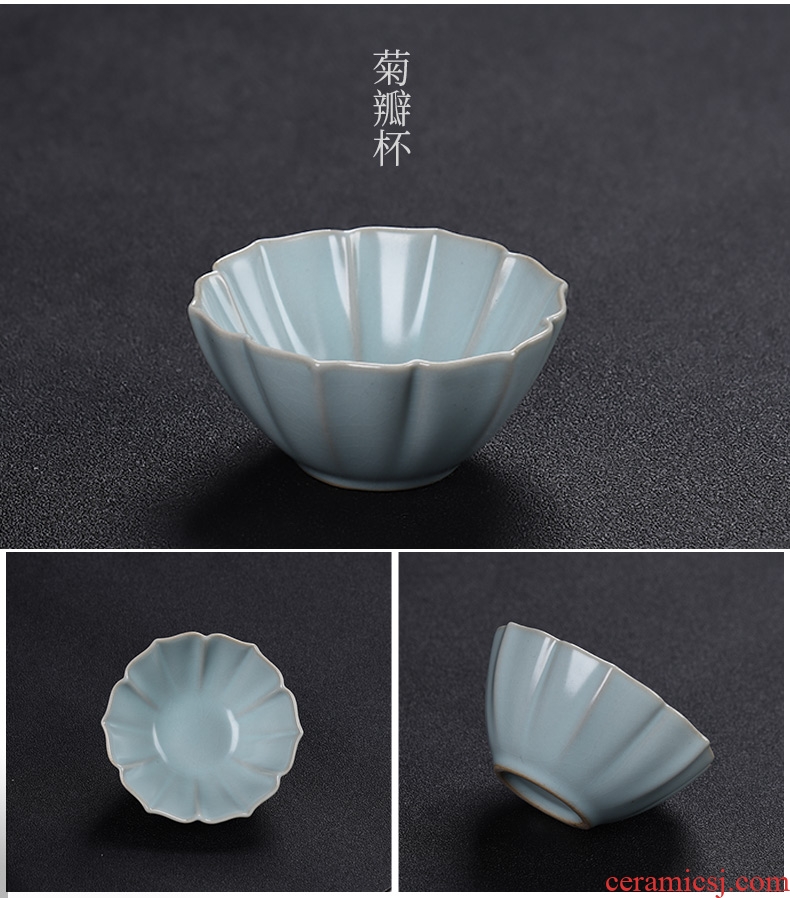 HaoFeng your kiln on ceramic cups individual cup sample tea cup Japanese master kung fu tea cups tea accessories