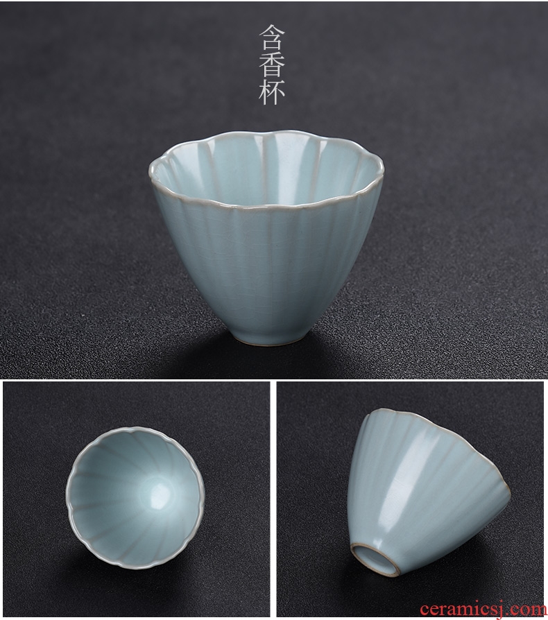 HaoFeng your kiln on ceramic cups individual cup sample tea cup Japanese master kung fu tea cups tea accessories