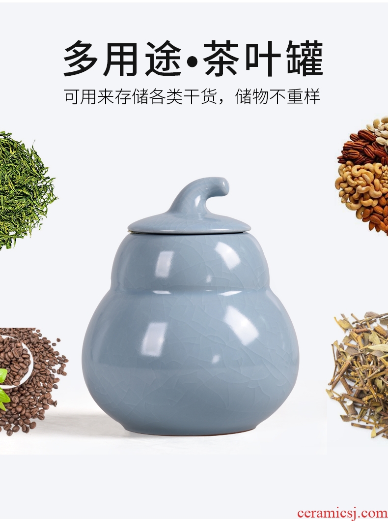 HaoFeng elder brother kiln ceramic tea pot household seal pot pu large POTS kung fu tea tea accessories