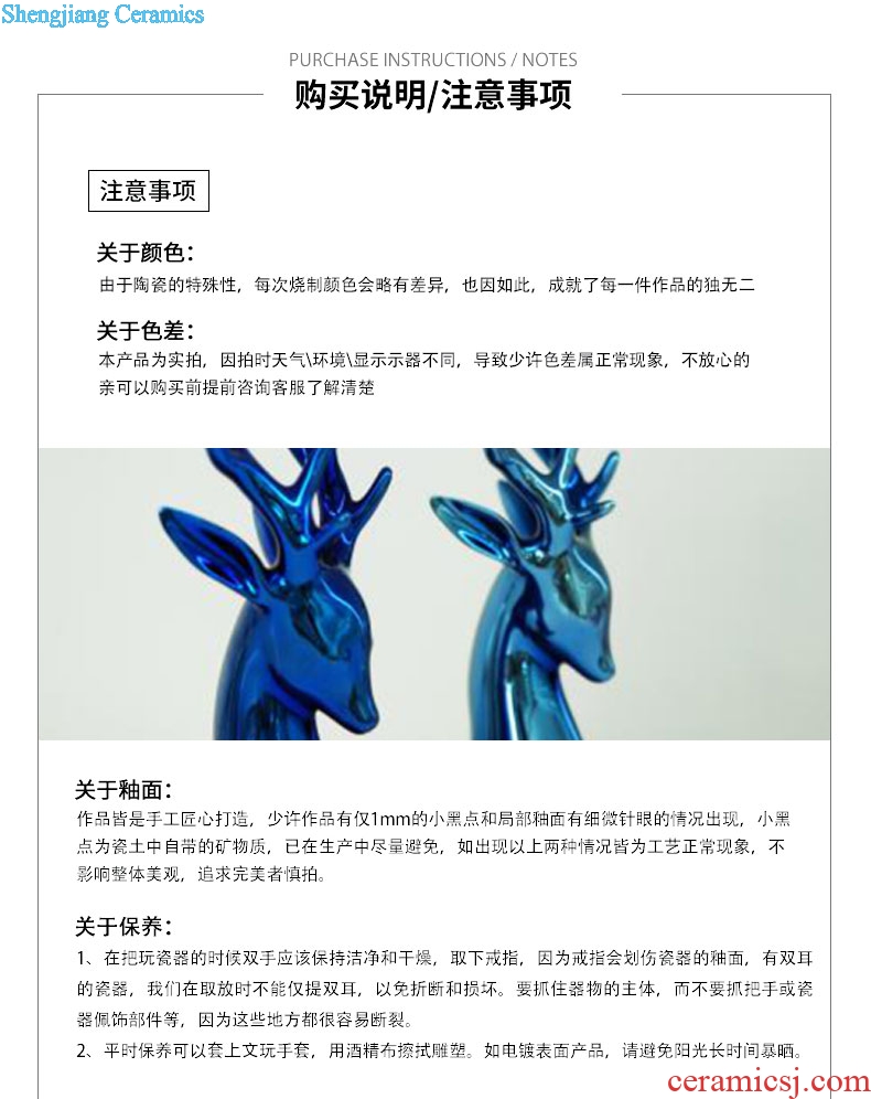 Oriental dragon creative tea pet home decoration ceramic tea set tea ceremony decorative furnishing articles