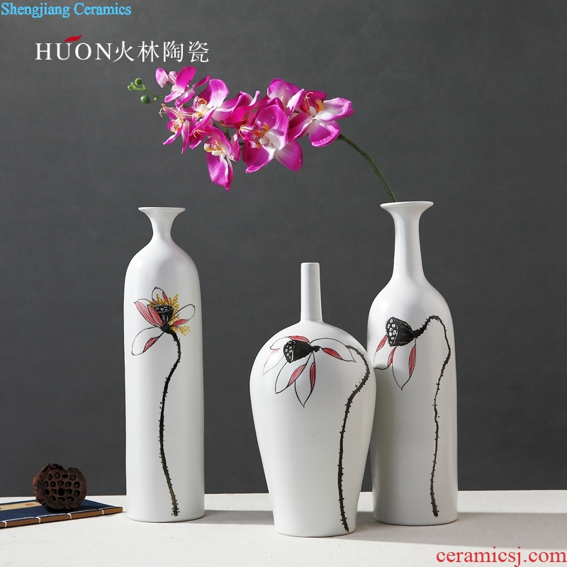 Clearance of new Chinese TV ark hand-painted Chinese jingdezhen ceramic vase the sitting room porch home furnishing articles