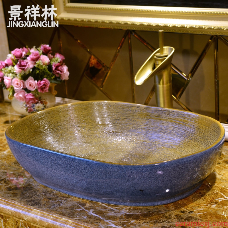 JingXiangLin European contracted jingdezhen traditional manual basin on the lavatory basin & ndash; line