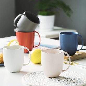 Ins cup Nordic ceramic ikea cup suit household creative personality oat breakfast cup cup small capacity