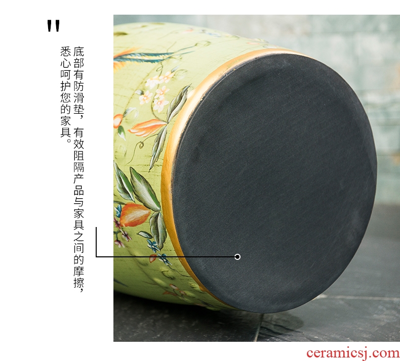 Cx American ceramic drum stool sits stool round drum stool furnishing articles of new Chinese style household act the role ofing is tasted sit pier stool the sitting room porch in shoes