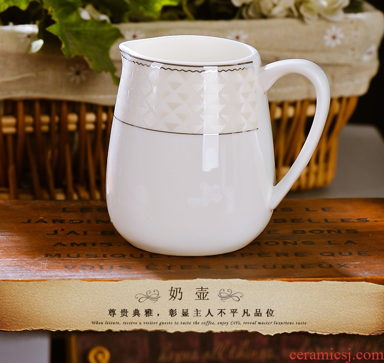 Ceramic coffee set ou tea sets English afternoon tea tea teapot teacup coffee cup
