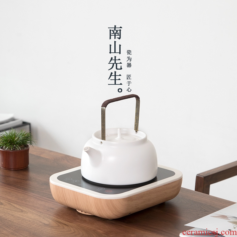 Mr Nan shan ling Lou kettle household electrical TaoLu boiled tea ware ceramic kung fu tea teapot tea set