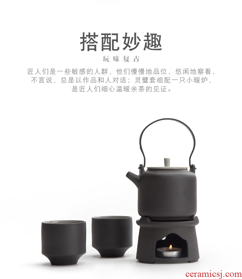 Mr Nan shan lingbi girder pot of kung fu tea set contracted Japanese dry tea tray ceramic teapot household