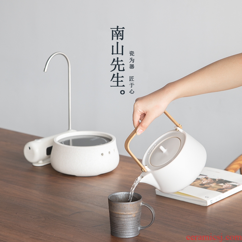 Mr Hours of nanshan light kettle TaoLu boiled tea machine household ceramic tea sets tea cooking pot