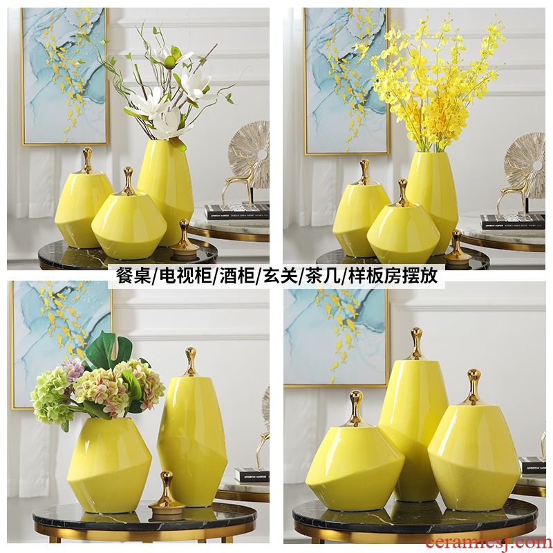 Ceramic vases, Nordic light modern luxury wine decorations furnishing articles household act the role ofing is tasted the sitting room TV cabinet table decoration
