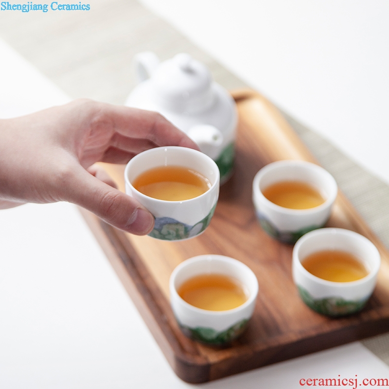 Xinan dream mark & middot; Set of ceramic tea set (6)