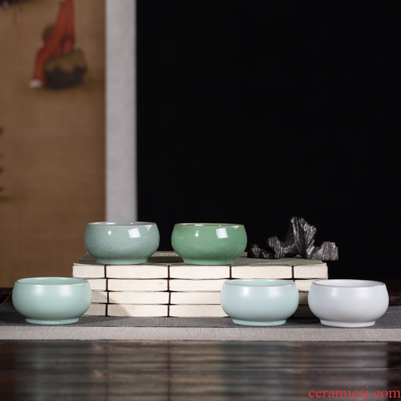 , your kiln jingdezhen ceramic cups master cup fortune sample tea cup single cup kung fu tea elder brother kiln drive