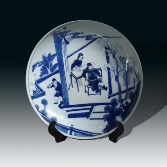 Jingdezhen general character in the qing dynasty blue and white general kangxi porcelain vases, decorative porcelain jingdezhen hand-painted
