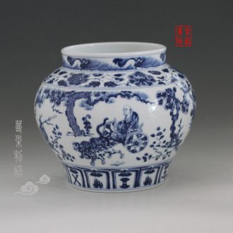 Jingdezhen guiguzi down the vase furnishing articles furnishing imitation antique vase classic guiguzi down the jar