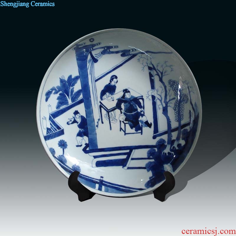 Jingdezhen general character in the qing dynasty blue and white general kangxi porcelain vases, decorative porcelain jingdezhen hand-painted