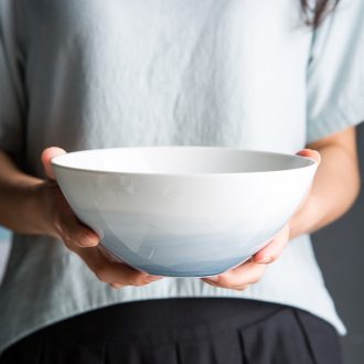 Million jia household ceramics tableware creative personality bowls of rice bowls rainbow noodle bowl nice salad bowl dish bowl of soup bowl