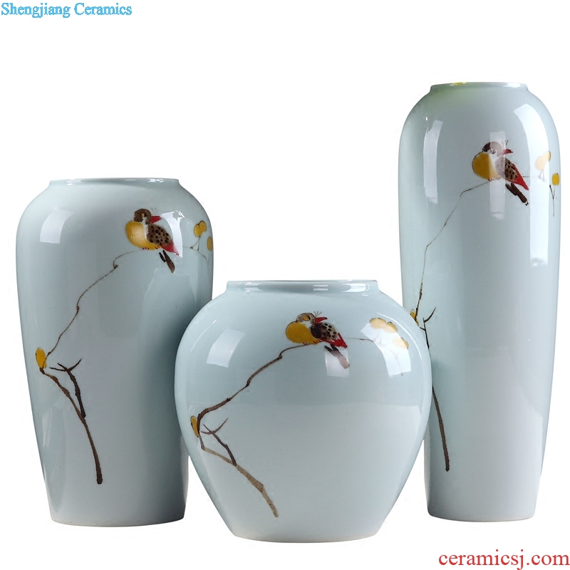 Jingdezhen modern new Chinese TV ark ceramic vase the sitting room porch zen decorative home furnishing articles
