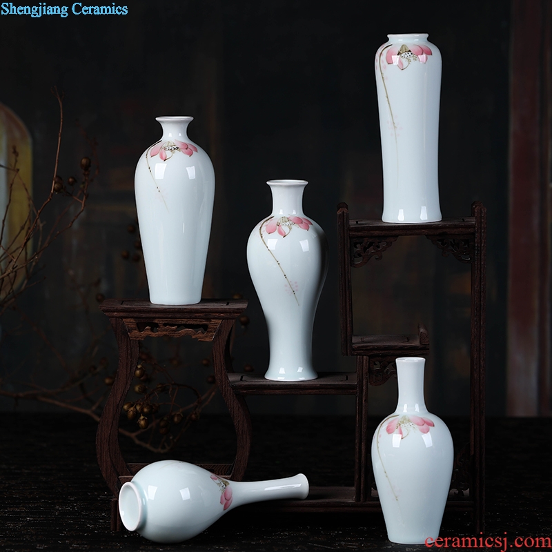 Jingdezhen ceramics vase furnishing articles vases, flower arranging flowers flowers is pet bottle rich ancient frame decoration decoration