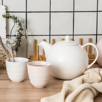Ijarl million fine ceramic teapot household suit Japanese soup swallowing ceramic mug cup tea set suit Ceylon island