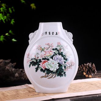 Jingdezhen European creative fashion vase ceramics wine flower adornment home sitting room handicraft furnishing articles