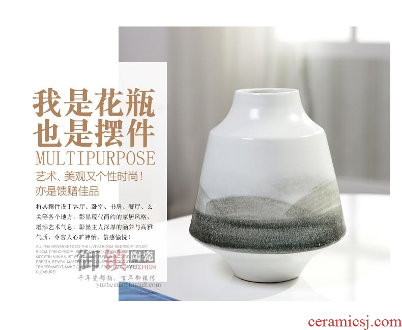 Jingdezhen contemporary and contracted furnishing articles hand-painted ceramics new Chinese style household act the role ofing is tasted three-piece wine craft decoration